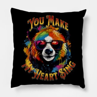 Wild Thing Panda Pillow