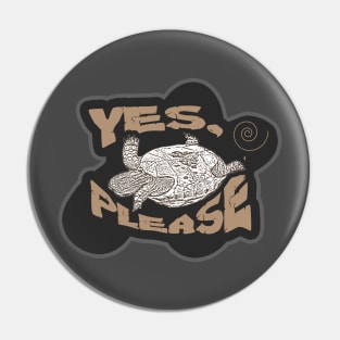 Save The Turtles Pin