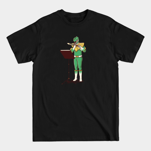 A Flute Interlude In A Minor - Power Rangers - T-Shirt