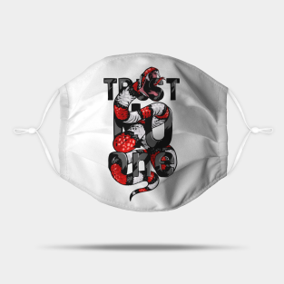Trust No One Mask - Trust No One by Mako Design 🎨❤️