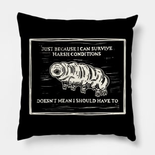 tardigrades Pillow