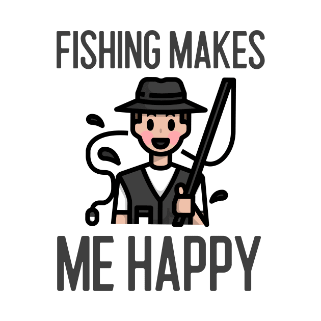 Fishing Makes Me Happy by Jitesh Kundra