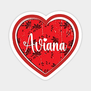 I Love Avianna First Name I Heart Avianna Magnet