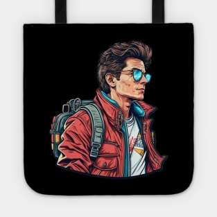 Back to the future Marty McFly Tote