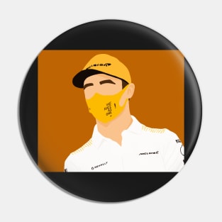 Lando Norris for McLaren at the 2020 Sakhir Grand Prix Pin