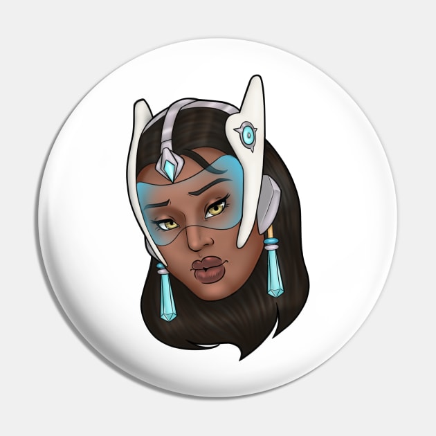 Sym Smooch Pin by mooncakedraws