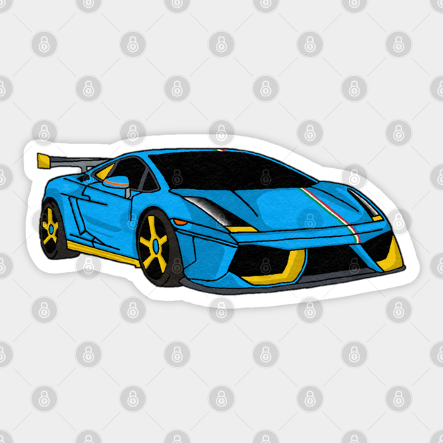 Lamborghini Gallardo Superleggera - Lamborghini - Sticker | TeePublic