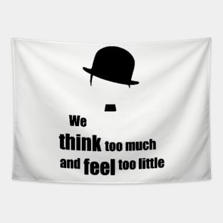 Charlie Chaplin quote Tapestry