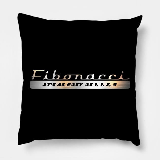 Fibonacci Pillow by darklordpug