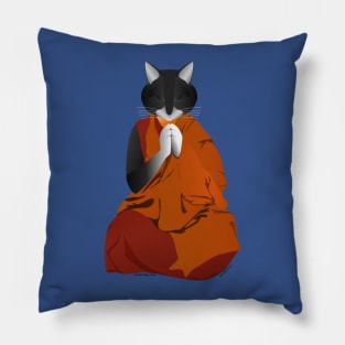 Lama Tuxedo Cat Pillow