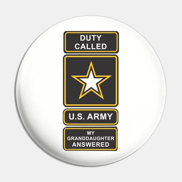 DutyCalledArmy Granddaughter Pin by Cavalrysword