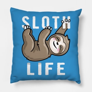 Sloth Life Pillow