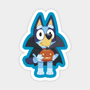 Halloween Bluey Magnet