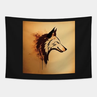 Cave Wolf 2 Tapestry