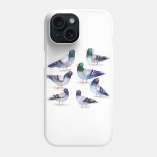 Pigeons 2 Phone Case