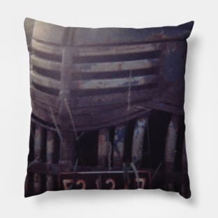 Antique Farm Truck Pillow