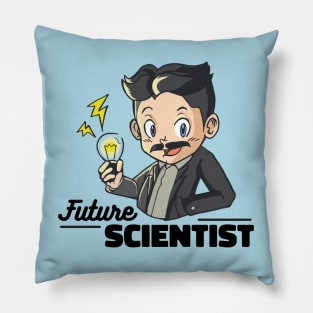 Future Scientist - Back To School Tesla Pillow