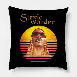 Stevie wonder Pillow