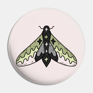 aromantic moth Pin