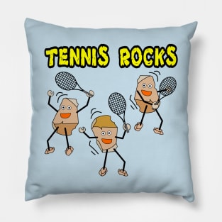 Tennis rocks Pillow