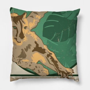 Cheetah Wildlife Design Pillow