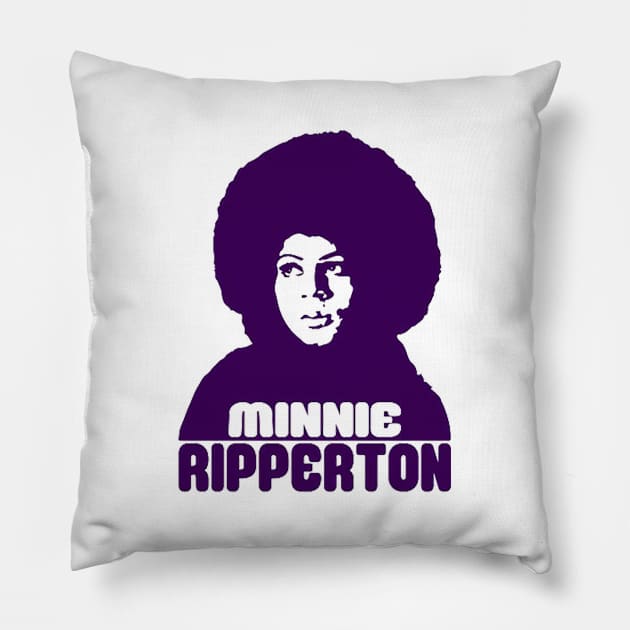 minnie ripperton Pillow by hawardan