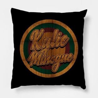 Circle Retro Kylie Minogue Pillow