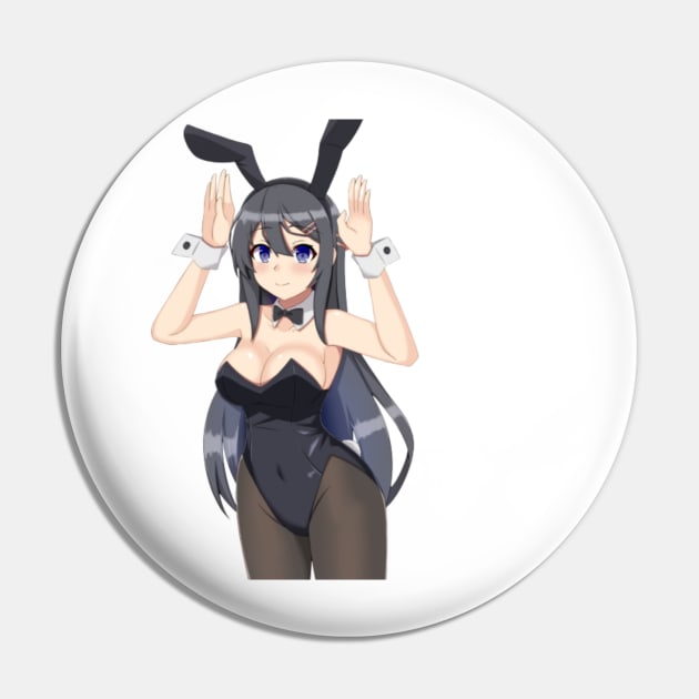 Mai Sakurajima From The Rascal Does Not Dream of Bunny Girl Senpai Pin by Hentai-heaven