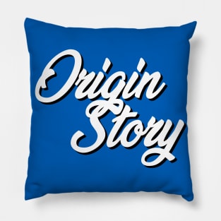 Origin Story - White Pillow