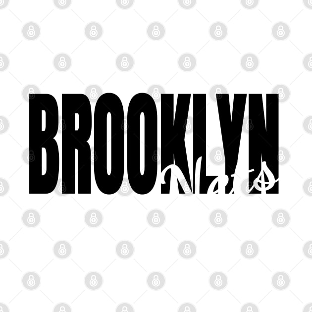 nets brooklyn basketball by ALSPREYID