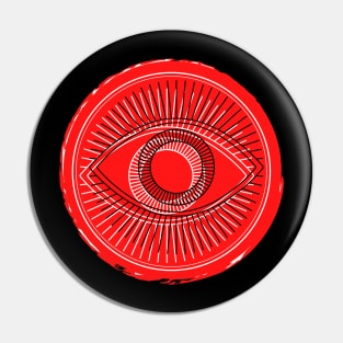 Evil Eye Symbol – Red Pin