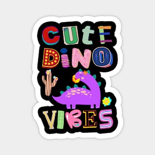 Cute Dino Vibes No. 3 Magnet