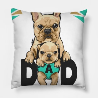 Best Dog Dad Ever Pillow