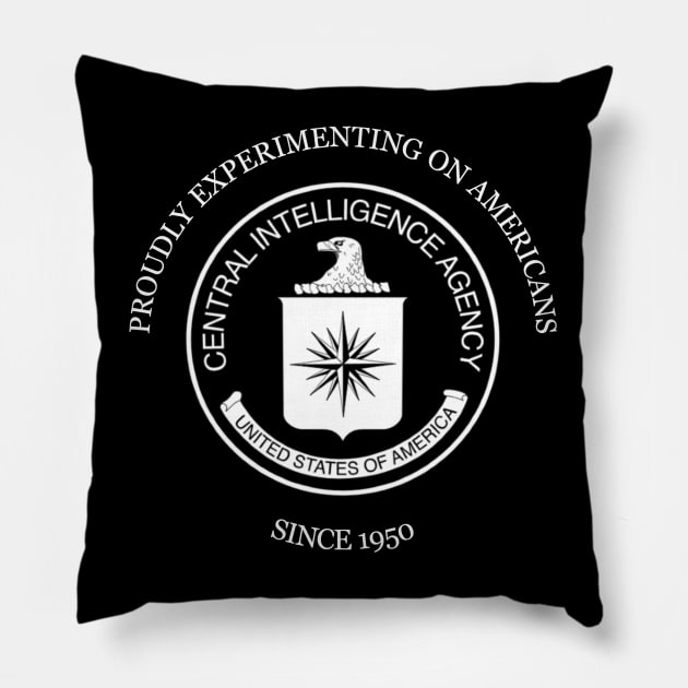 CIA Pillow by Designs by Dyer