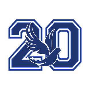 Zeta Phi Beta 1920 - 2020 Dove 100 Years Design T-Shirt