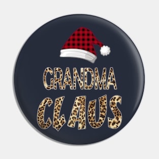 Grandma Claus Pin