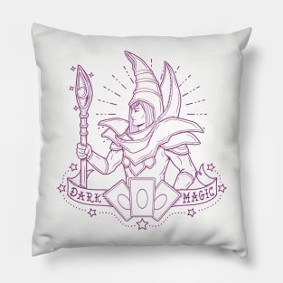 dark magic - lines Pillow