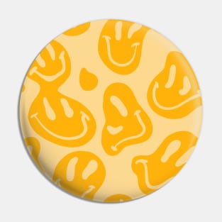 Melted yellow emojis Pin