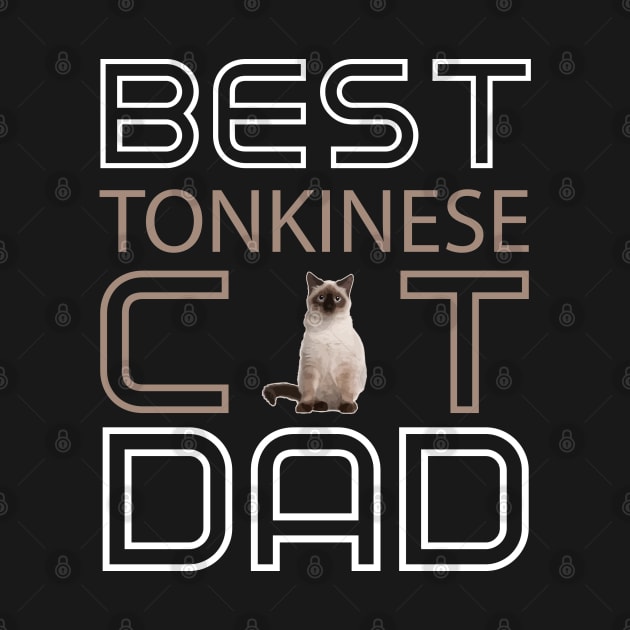 Best Tonkinese Cat Dad by AmazighmanDesigns