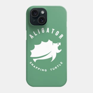 Alligator snapping turtle, reptiles lovers Phone Case