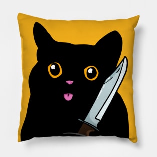 Killer Cat Pillow