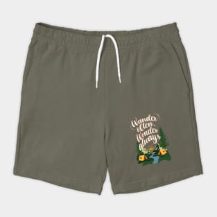Wander Often, Wonder Always Camping Design Shorts