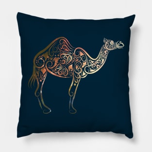 Camel pattern ornament Pillow