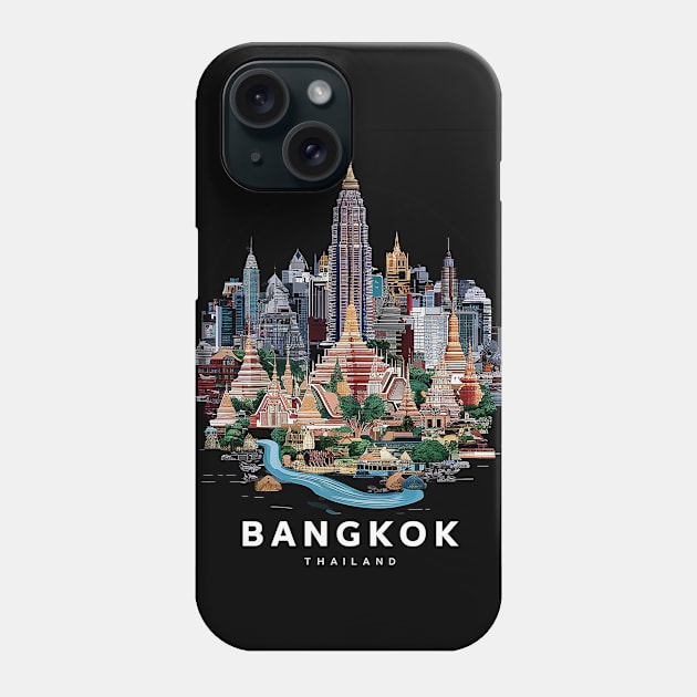 BANGKOK Phone Case by likbatonboot