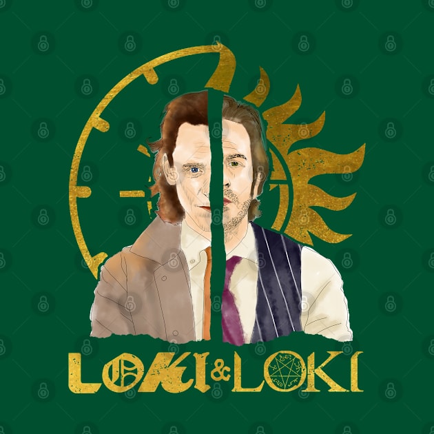 Loki + Loki by marv42