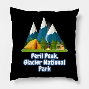 Peril Peak, Glacier National Park Pillow