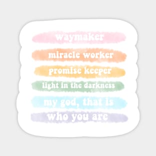 waymaker lyrics Magnet