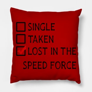 Lost in the Speed Force Pillow