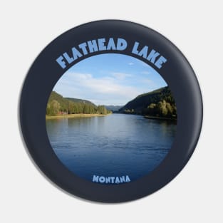 Flathead Lake Montana Pin