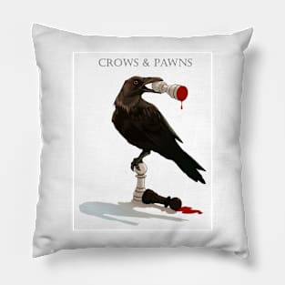 Crows and Pawns Pillow